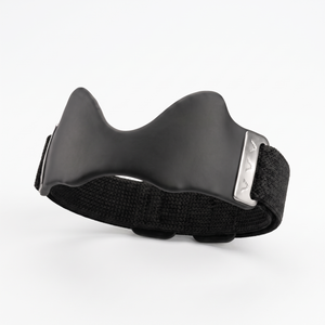 Clarity knee support strap on a white background